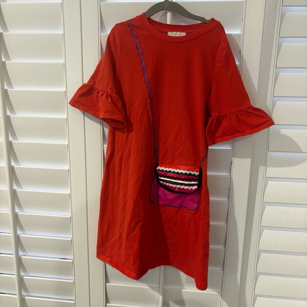 Kate Spade Kids Red Purse Dress 10